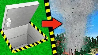 CASA 100% SEGURA CONTRA TORNADO no MINECRAFT