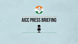 LIVE: AICC Press Briefing by Abhishek Manu Singhvi at AICC HQ