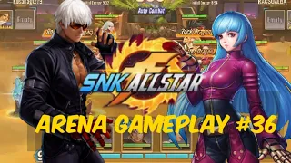 (KOF All Star Final Battle) SNK ALLSTAR Arena Gameplay #36 : K and Kula: King/ Benimaru's Sucessors