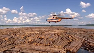 Schulfilm: 360° - die GEO-Reportage - Die Riesenflöße vom Jenissej (DVD / Vorschau)
