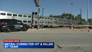 Man fatally struck while trying to catch Metra train in Midlothian