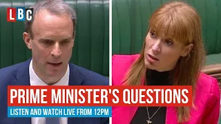 Dominic Raab faces Angela Rayner at Prime Minister's Questions | WATCH LIVE