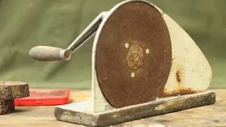 Very Rusty Bread Cutter Restoration ASMR