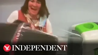 Woman throws chair at council meeting over planning dispute