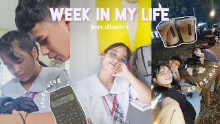 jers diaries: week in my life, study vlog, going out, church day 📓❤️‍🩹⛪🫂