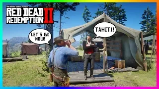 What Happens If Arthur Gets Drunk At Camp & Talks To The Gang Members In Red Dead Redemption 2?