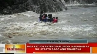 BT: Mga estudyante nalunod, nakunan pa ng litrato bago ang trahedya