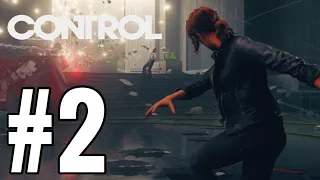 Control Gameplay Walkthrough Part 2 - TELEKINESIS!