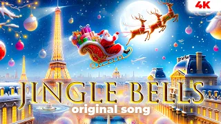 Jingle Bells Original Song [4K] [ Lyrics Christmas Song ]