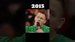John Cena Evolution (2002-2022) WWE Full Journey #shorts #wwe #johncena #evolution