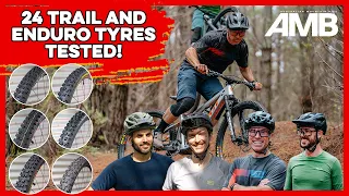 TESTED: 24 Trail and Enduro mountain bike tyres! What's the best mountain bike tyre for you?