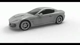 Maserati Granturismo 3D Model