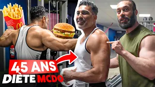 45 ANS, PHYSIQUE DE DINGUE AVEC LA DIÈTE CLOPE MCDO