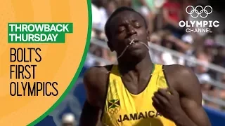 Usain Bolt's First Olympic Race | Throwback Thursday