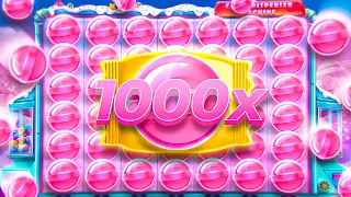 MY MOST INSANE WIN ON SUGAR RUSH!! (2500X)