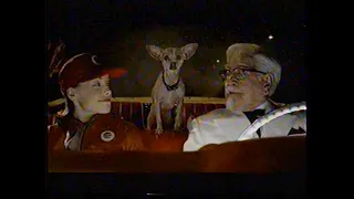KFC Colonel  Sanders, Pizza Hut, Taco Bell  Commercial 1999