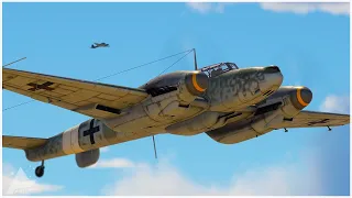 AIRCRAFT DESTROYING 20mm CANNONS | BF-110 G-2 (War Thunder AIR RB)