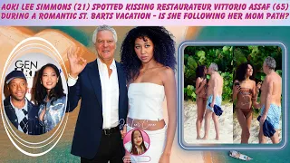 Aoki Lee Simmons Dating 64 Year Old Man, Is She Following In Her Parents Russell & Kimoria Footsteps