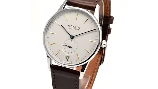 Nomos Orion Datum mit Glasboden Ref.380 (FM10490)