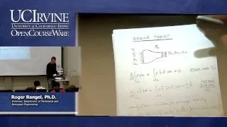 Engineering MAE 130A. Intro to Fluid Mechanics. Lecture 13.