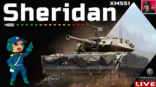 🔥 XM551 Sheridan - ДАВНО ВСЕМИ ЗАБЫТЫЙ СВЕТЛЯК 😂 Мир Танков