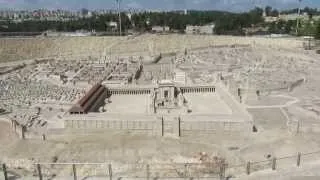 Panorama of Holyland Model of Second Temple Jerusalem