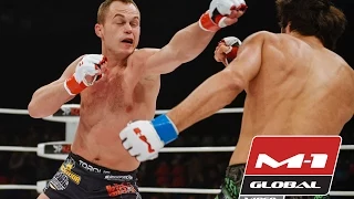 Алексей Махно vs. Рахман Махажиев, нокаут на M-1 Challenge 56 | Лучшие моменты