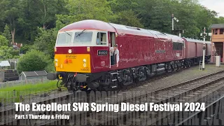 The Excellent Severn Valley Railway’s Spring Diesel Festival 2024 Pt.1