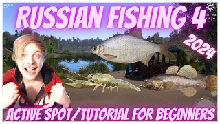 Russian Fishing 4 Active spot/Tutorial For Beginners