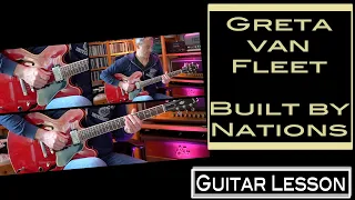 Built by nations (Greta Van Fleet) - Rhythm-Guitar - Lesson / Tutorial (Battle At Garden’s Gate)