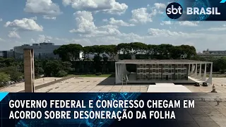 Governo fecha acordo com Congresso para reoneração gradual | SBT Brasil (09/05/24)