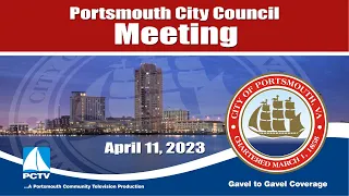 City Council Meeting April 11, 2023 Portsmouth Virginia