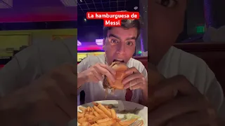 La hamburguesa de Messi