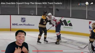 Alex Ovechkin Doesn't Drop The Gloves With Trent Frederic REACTION