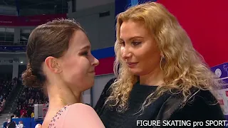 Tutberidze got emotional after Shcherbakova's rental: tears, hugs and important confessions