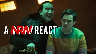 Renfield (2023): A NRW React! Trailer Reaction! Dracula! Nicolas Cage! Nicholas Hoult! Awkwafina!