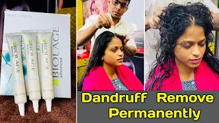 Hair Spa / How to Remove Dandruff Permanently in Hindi/matrix Dandruff Hairspa/step by step Tutorial