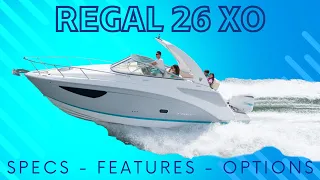 My Dream Pocket Cruiser Boat - Regal 26 XO - Small Cabin Cruiser