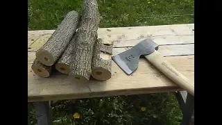 Husqvarna Woodworkers Axe review + demo