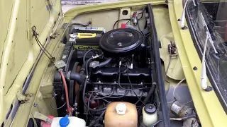 Fiat 124 Berlina Exhaust & Engine Sounds