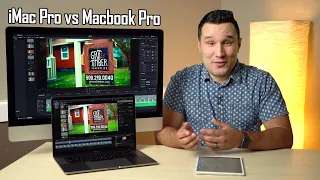 2018 MacBook Pro vs iMac Pro - Video Editing Comparison!