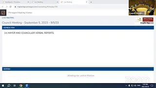 Council Meeting -  September 5, 2023