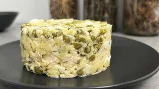 Этот салат вкуснее чем Оливье! Салат Цыпочка серьезный конкурент салату Оливье на праздничном столе