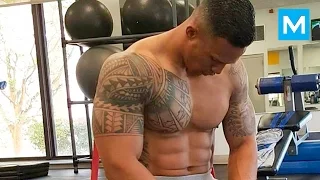 Universal Soldier in Real Life - Military Strength Training with Diamond Ott | Muscle Madness