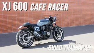 Cafe Racer Timelapse build - Yamaha XJ 600 (FJ 600)