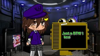 Just a BTW I know your Michael Afton [FNAF] (Gacha club meme)