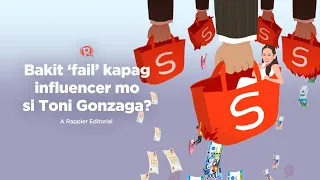 VIDEO EDITORIAL: Bakit ‘fail’ kapag influencer mo si Toni Gonzaga?