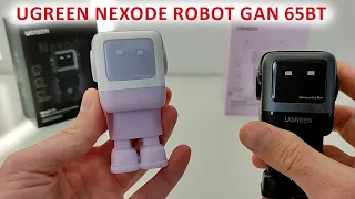 Новинка ⚡️ Зарядное устройство Ugreen Nexode Robot Gan 65Вт с пиксельным дисплеем в дизайне робота