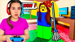 AMELYA JOUE À ROBLOX BESOIN DE JOUER AUX JEUX VIDÉOS !