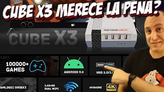 🔎 La NES MINI Definitiva ? Super Console CUBE X3 Consola RETRO + 2 Mandos y Juegos !!